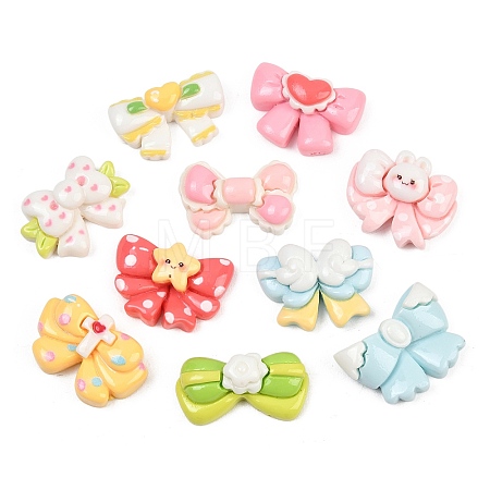 Opaque Resin Cabochons CRES-T027-02M-1