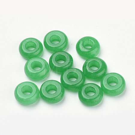 Natural Malaysia Jade European Beads G-Q973-17-1