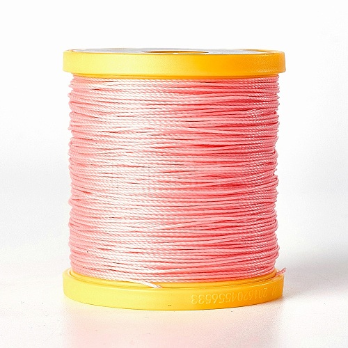 Round Waxed Polyester Cord YC-E004-0.65mm-N605-1