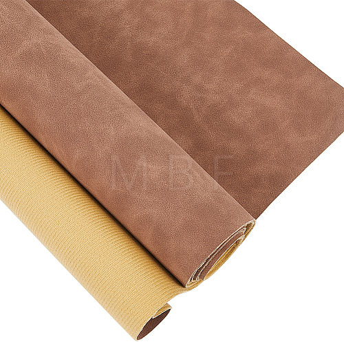 Rectangle PU Leather Fabric AJEW-WH0089-52D-02-1