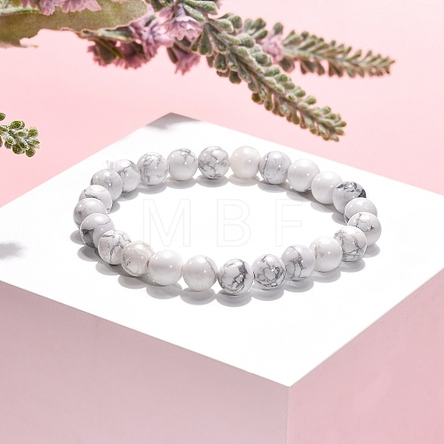 Natural Gemstone Stretchy Bracelets BJEW-G073-12-1