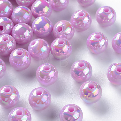 Opaque Acrylic Beads MACR-S370-D10mm-A03-1