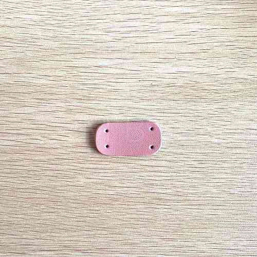 Two-Layer Imitation Leather Small label PW-WG9D4DA-01-1