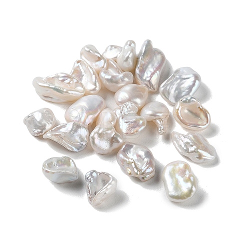 Natural Keshi Pearl Cultured Freshwater Pearl Beads PEAR-E020-40-1
