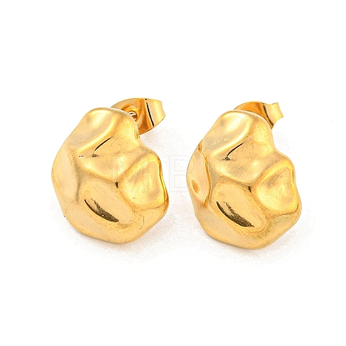 304 Stainless Steel Ear Studs EJEW-L290-028G-1