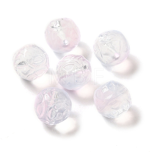 Transparent Glass Beads GLAA-A012-02B-1