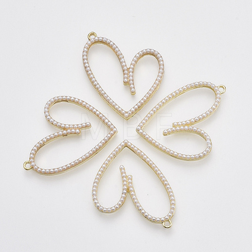ABS Plastic Imitation Pearl Pendants X-PALLOY-N0149-012-1
