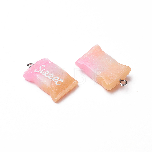 Resin Pendants RESI-TAC0002-19C-1