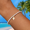 Alloy Charm Bracelets HA1231-1