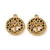 304 Stainless Steel Rhinestone Pendants RB-L002-04G-1