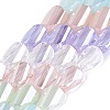 Electroplate Mixed Styles Glass Beads Strands EGLA-N022-10A-A02-1