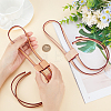 WADORN 2Pcs 2 Colors PU Leather Drawstring for Bucket Bag FIND-WR0010-26-3