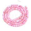Natural Freshwater Shell Dyed Beads Strands SHEL-T020-29A-06-2