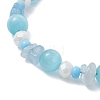 304 Stainless Steel & Alloy Enamel Charm Bracelets BJEW-TA00707-4
