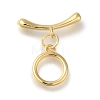 Brass Toggle Clasps KK-H480-02G-3