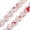 Handmade Millefiori Glass Beads Strands LAMP-H067-01B-1