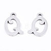 201 Stainless Steel Charms X-STAS-T044-217P-Q-2