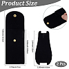 Rectangle Velvet Watch Storage Bag AJEW-CN0008-18B-2