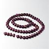 Electroplate Non-magnetic Synthetic Hematite Bead Strands G-F300-22A-04-2