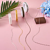 Craftdady 20m 4 Colors Brass Paperclip Chains CHC-CD0001-01-7
