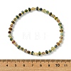 Natural Indian Agate & Glass Seed Beaded Stretch Bracelets for Women Men BJEW-JB13939-4