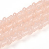 Baking Paint Glass Beads Strands DGLA-N007-01D-1