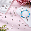 100Pcs 10 Styles Tibetan Style Alloy Beads FIND-BM0001-54-4