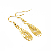 304 Stainless Steel Dangle Earrings X-EJEW-O024-15G-1