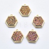 Druzy Resin Charms G-F551-A01-1