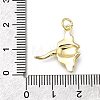 Manta Ray Brass Pendants X-KK-G525-13G-3