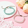 2Pcs ABS Plastic Pearl Beads Bracelets for Women BJEW-JB11353-02-1