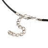 Alloy Pendant Necklace NJEW-JN04541-5