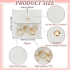 36Pcs PU Leather Jewelry Storage Bags with Iron Button ABAG-GO0001-33B-2