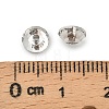 Faceted Transparent Glass Beads GLAA-P075-01D-01-3