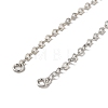 Rack Plating Brass Cable Chain Link Bracelet Making KK-TAC0016-05P-2