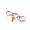 304 Stainless Steel & Clear Cubic Zirconia Finger Rings WGBEEB1-02-1