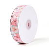 Single Face Printed Polyester Satin Ribbon SRIB-T009-02A-02-2
