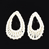 Handmade Reed Cane/Rattan Woven Linking Rings WOVE-T006-047A-2