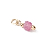 Natural Multicolor Tourmaline Pendants PALLOY-JF05146-4