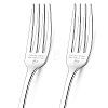 Globleland 1 Set 2Pcs 304 Stainless Steel Fork AJEW-GL0001-19-061-1