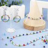 128Pcs 16 Colors Glass Imitation Austrian Crystal Beads GLAA-TA0001-50-6