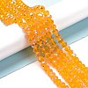 Electroplate Glass Beads Strands LS-EGLA-A034-T6mm-L11-4