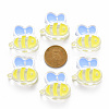 Transparent Acrylic Beads X-MACR-S374-06A-01-3