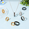 12Pcs 6 Size 201 Stainless Steel Grooved Finger Ring Settings RJEW-TA0001-05EB-6