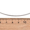1.5MM 201 Stainless Steel Wire Choker Necklace NJEW-Z098-02P-2
