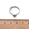 304 Stainless Steel Adjustable Rings for Women RJEW-F169-01P-01-5