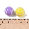 Opaque Acrylic Beads OACR-Z020-22B-3