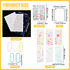 DIY Rectangle Photocard Sleeve Keychain Making Kit FIND-BC0003-75-2