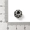 304 Stainless Steel European Beads STAS-H238-09L-AS-3