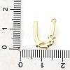 Brass Micro Pave Cubic Zirconia Pendants KK-M310-01G-21-3